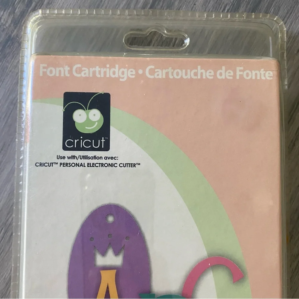 Cricut Alphalicious Cartridge - Still in wrapper Provo Craft Letter Cutter